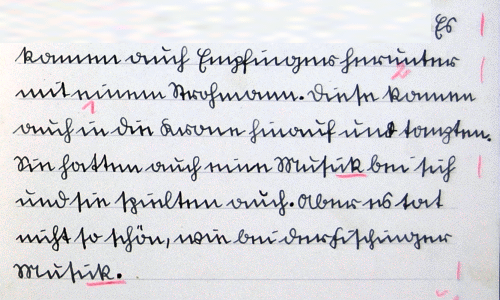 1939 Schulaufsatz Ernsz Linsenmann